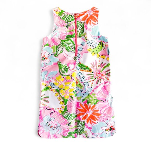 Lilly Pulitzer X Target Sleeveless Summer Shift Dress Lace Girls 10-12 L Pink - Picture 6 of 9